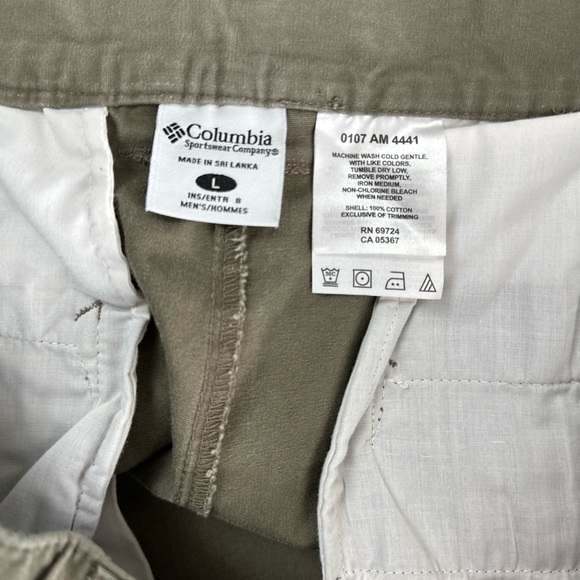 COLUMBIA Vintage Cargo Shorts Size Large - Picture 7 of 11